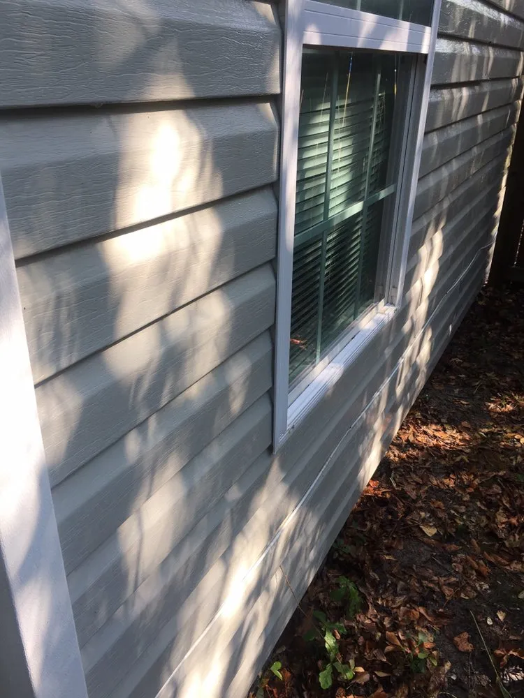 Local landscape installation with custom design in Brunswick, GA by Mitch Pressure Washing Plus Cement Treatment