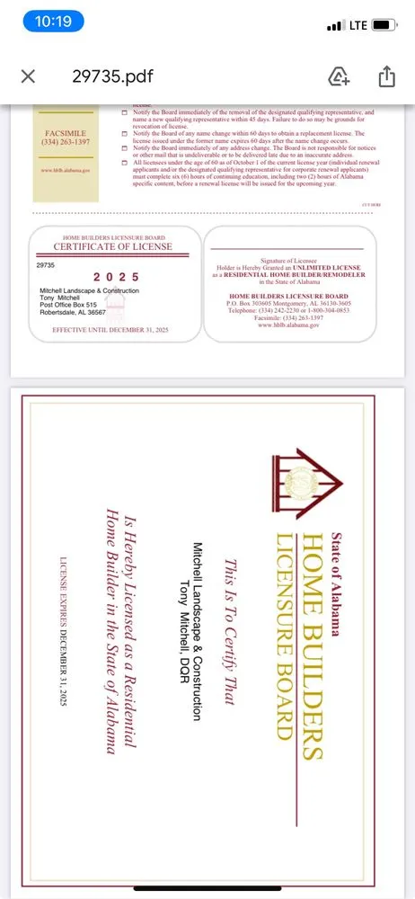 Trusted landscaping services in Robertsdale, AL by Mitchell Landscape & Concrete