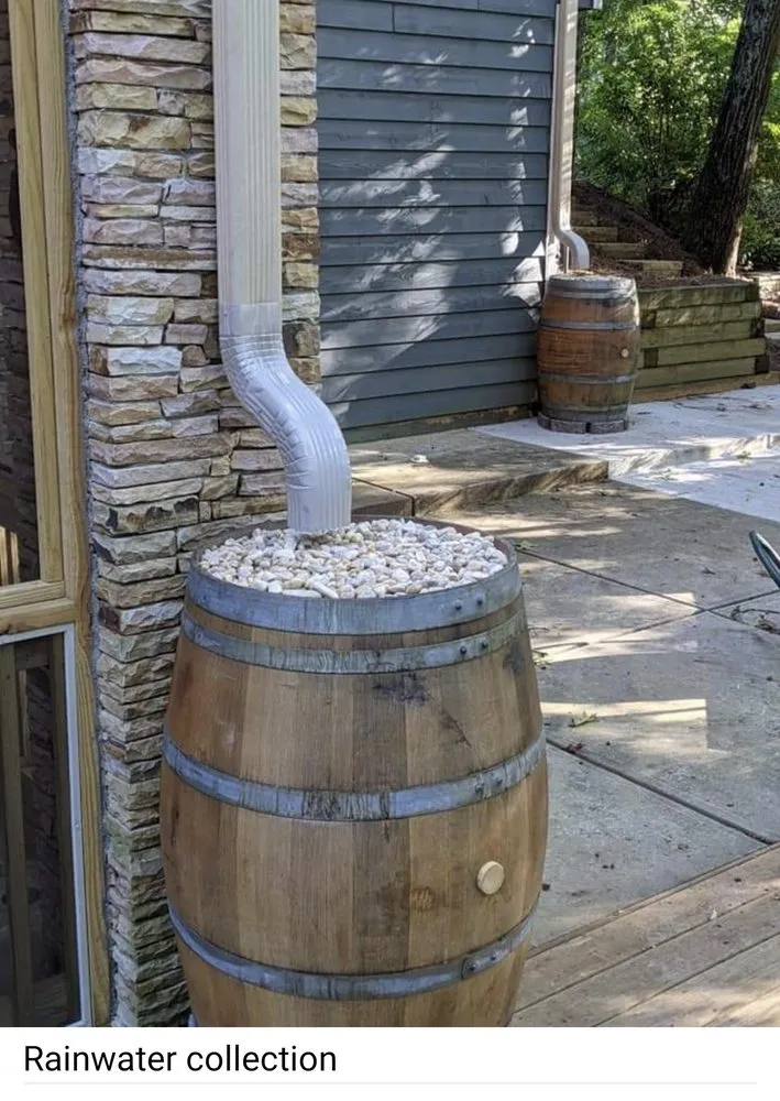 Professional garden landscaping with custom design in Clarkesville, GA by Mitchell Landscape Management