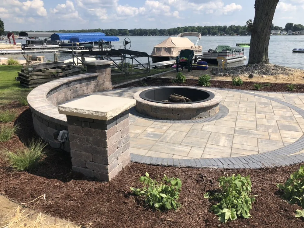 Affordable yard maintenance for residential properties in Dowagiac, MI by Mitchell Outdoor & Design