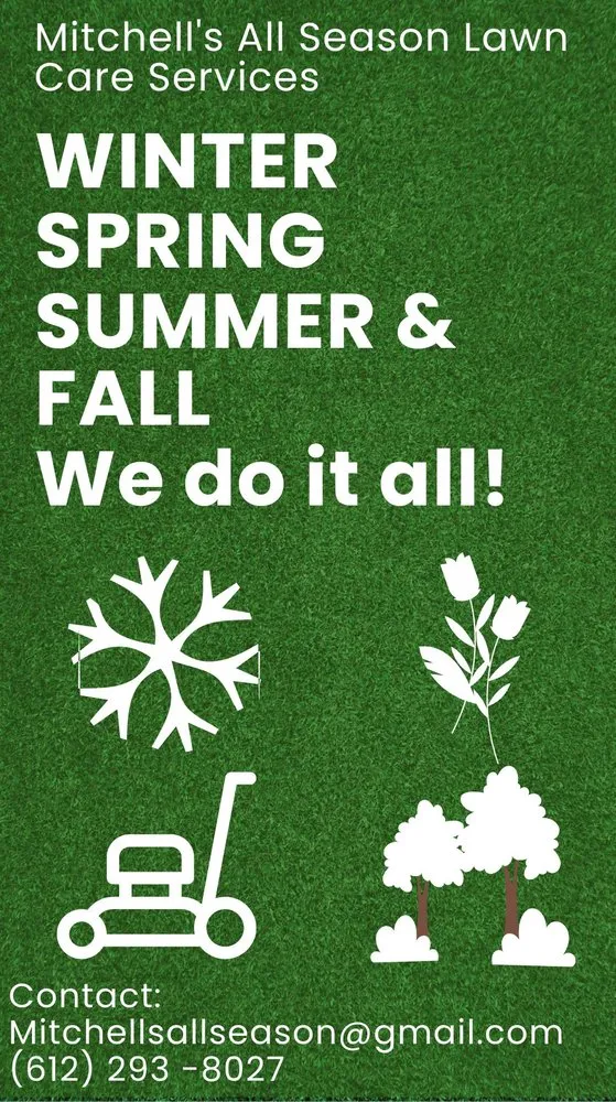 Expert yard cleanup service in Minneapolis, MN by Mitchell's All Season Lawn Care Services