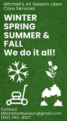 Mitchell's All Season Lawn Care Services Logo