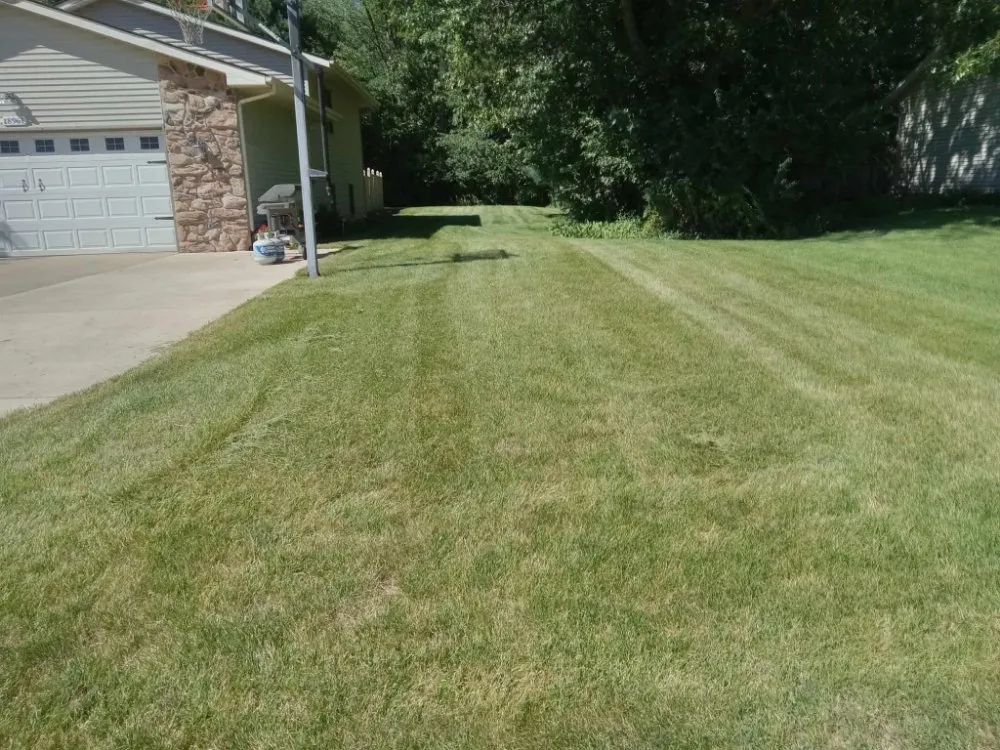 Professional outdoor landscaping for residential properties in Rolling Prairie, IN by Mitchell's Landscaping