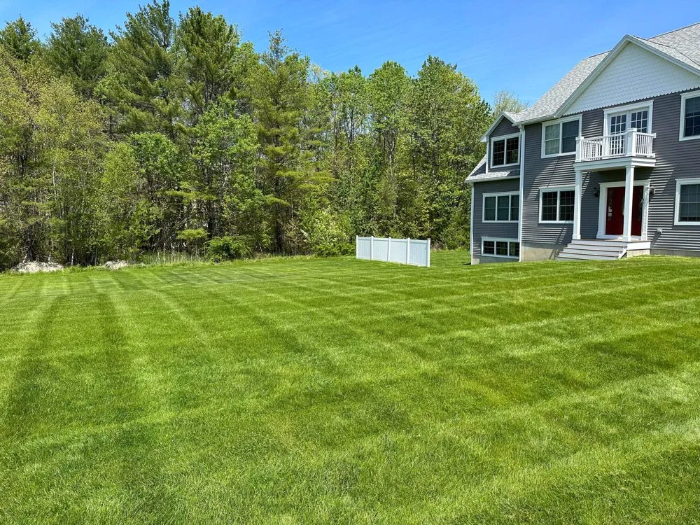 Custom outdoor landscaping in New Gloucester, ME by Mitchell's Property Maintenance