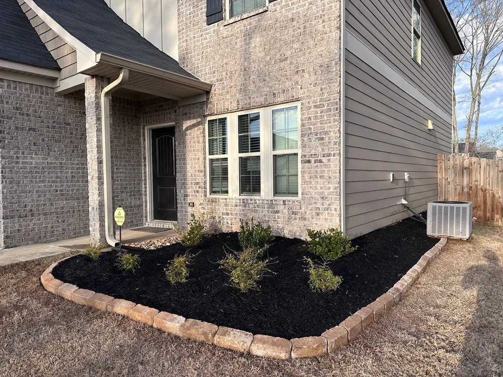 Affordable outdoor landscaping with custom design across Phenix City, AL - Mitchum Lawn