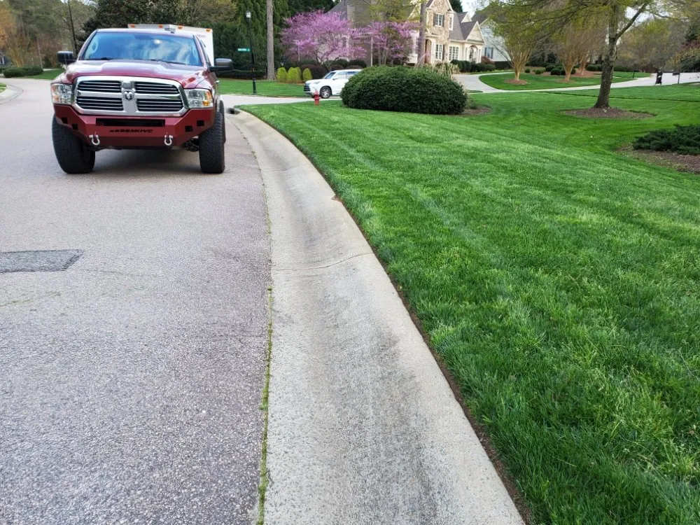 Local lawn mowing service for year-round maintenance in Raleigh, NC by Mitchum's Mowing