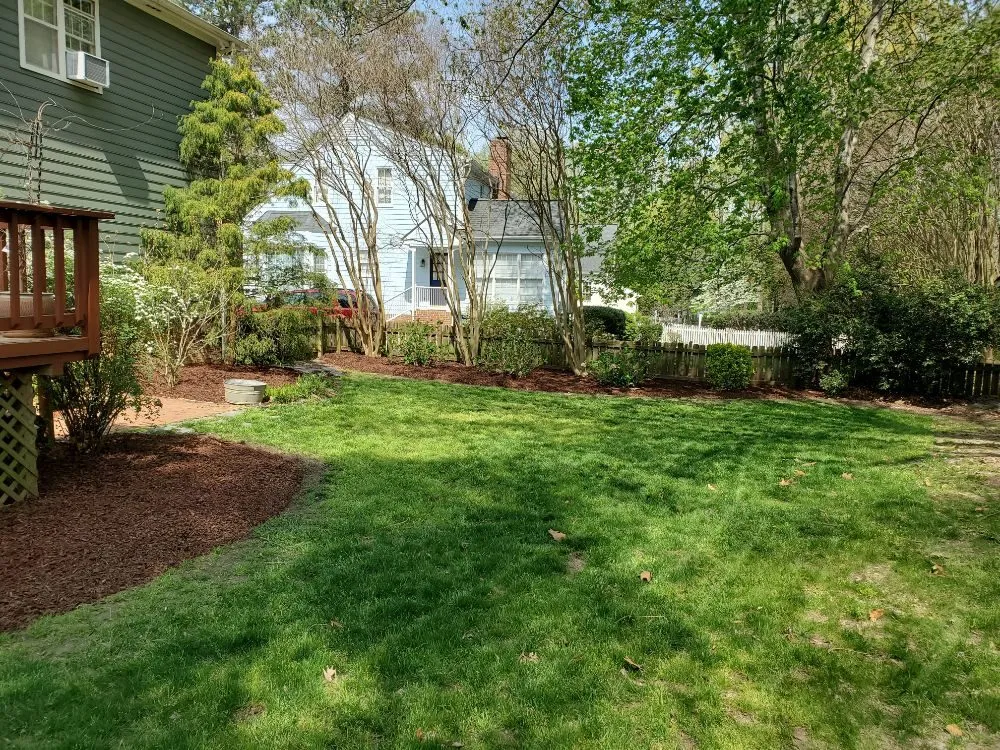 Custom landscape installation for homes across Raleigh, NC - Mitchum's Mowing
