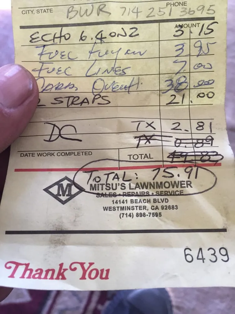 Reliable yard maintenance for outdoor upgrades in Westminster, CA by Mitsu's Lawn Mower Shop