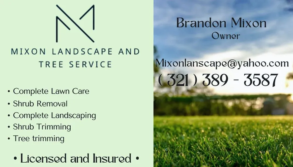 Affordable landscape installation for beautiful yards in Palm Bay, FL by Mixon Landscape And Tree Service