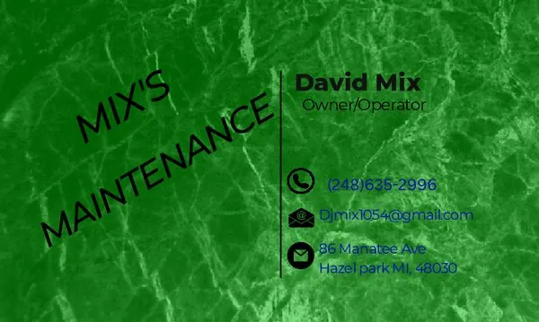 Mix's Maintenance Lawn & Landscape Logo