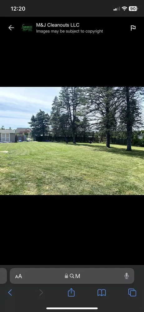 Expert yard cleanup service in Easton, PA by M&J Cleanouts