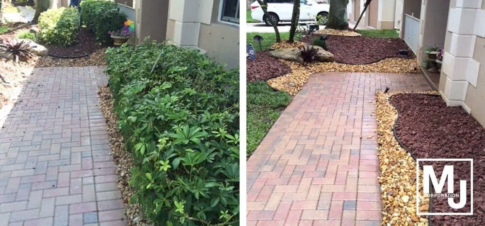 Trusted landscape installation in Coral Springs, FL by M&J Corporation