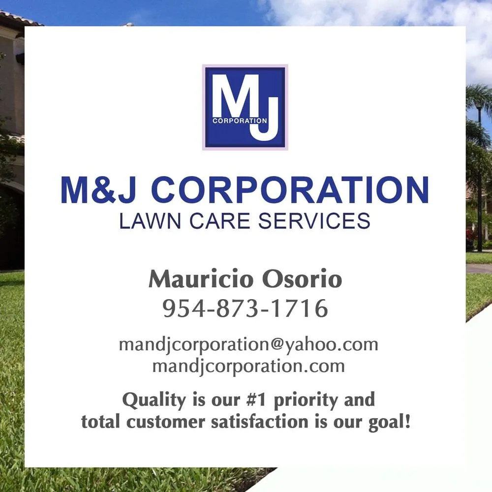Top-rated yard maintenance experts serving Coral Springs, FL - M&J Corporation