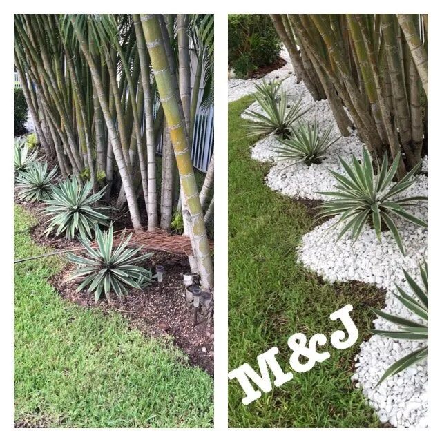 Local garden landscaping in Coral Springs, FL by M&J Corporation