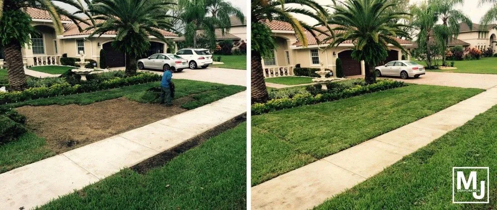 Expert outdoor landscaping experts serving Coral Springs, FL - M&J Corporation