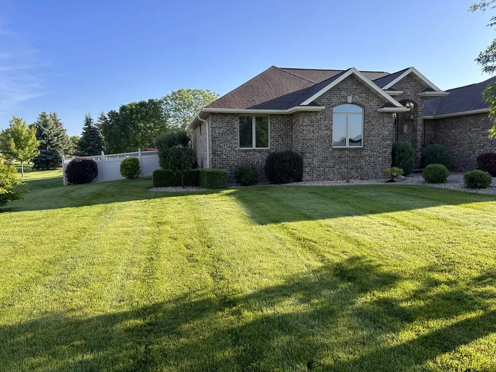 Top-rated residential landscaping for year-round maintenance in De Pere, WI by MJ Landscaping & JunkRemoval