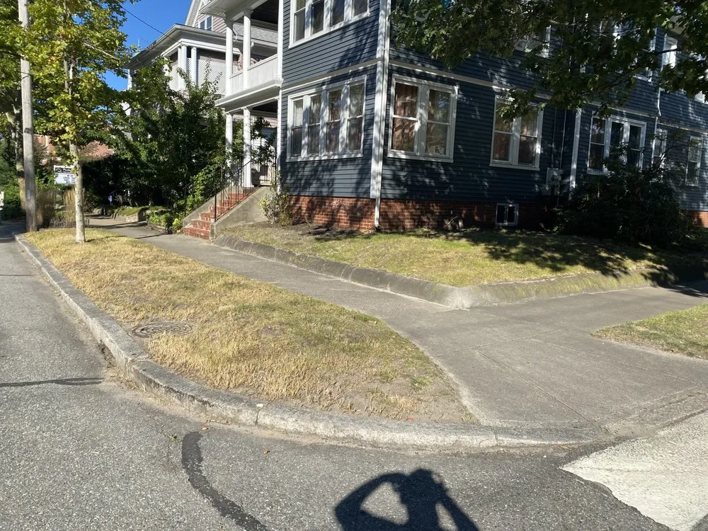 Custom landscape installation in East Providence, RI by M&J Landscaping & Services