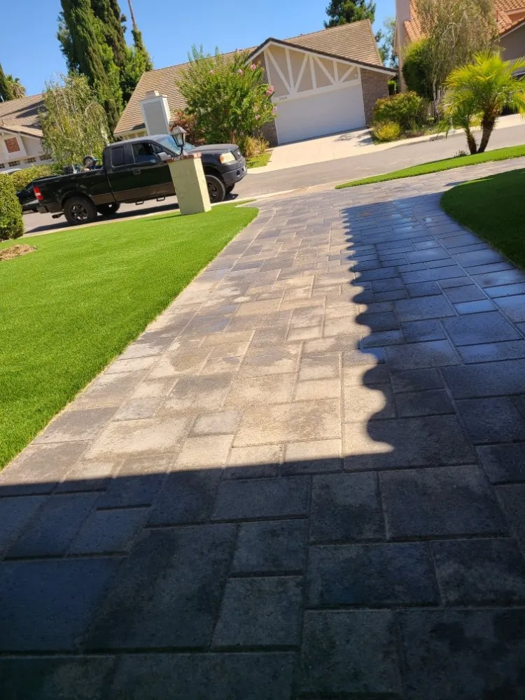 Professional landscape installation for residential properties in Northridge, CA by M&j Landscaping And Turf