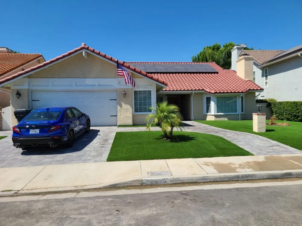 Custom yard cleanup service for residential properties in Northridge, CA by M&j Landscaping And Turf