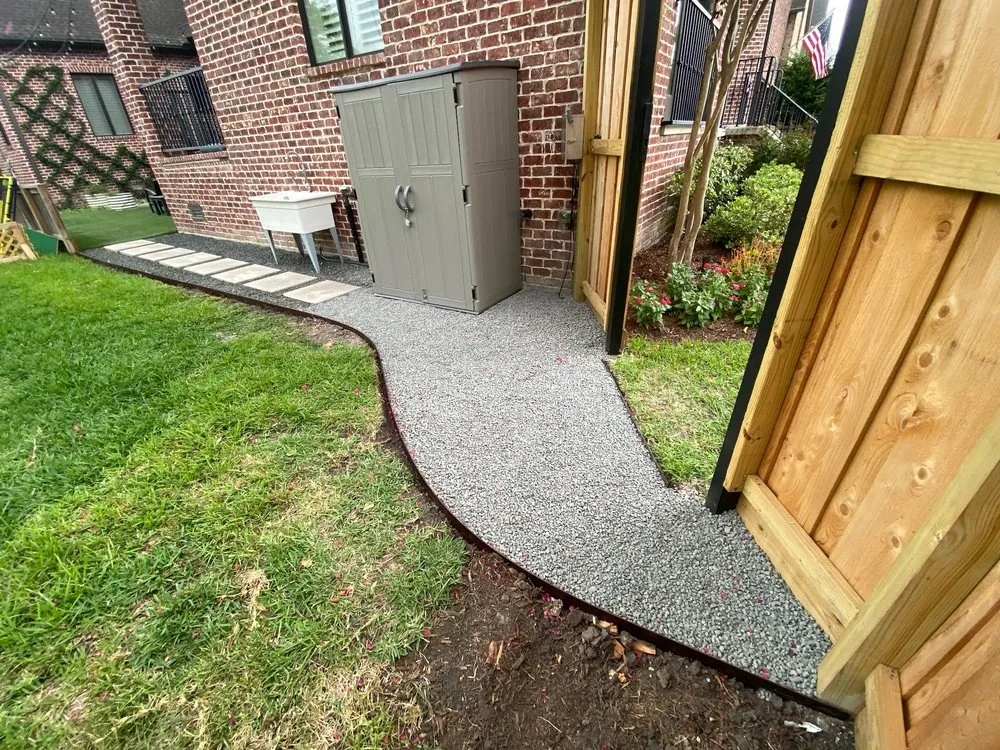 Custom landscaping services in Houston, TX by MJ Landscaping