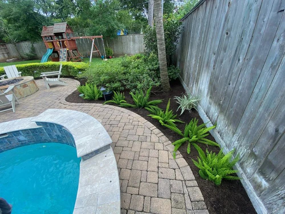 Trusted garden landscaping for outdoor upgrades in Houston, TX by MJ Landscaping