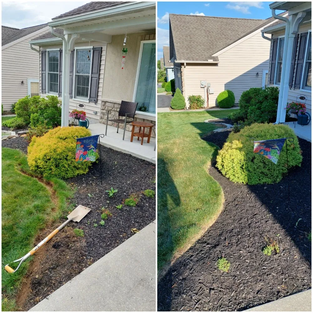 Professional yard cleanup service in Manheim, PA by MJ Landscaping