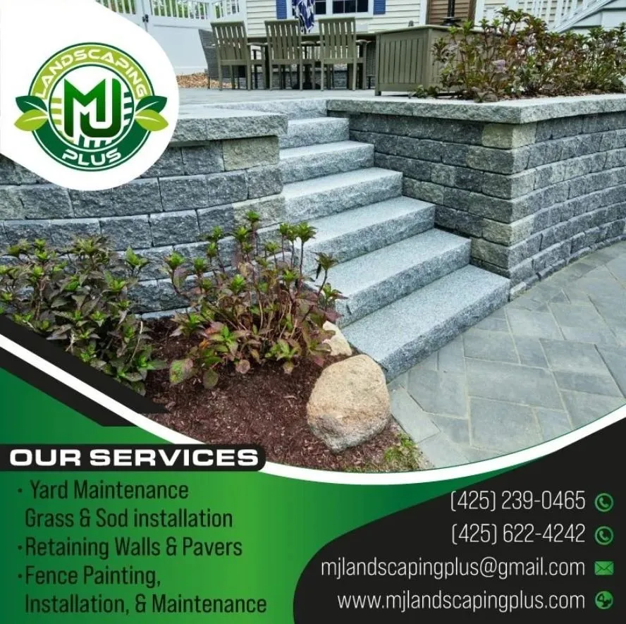 Expert lawn care service with custom design in Monroe, WA by MJ Landscaping Plus