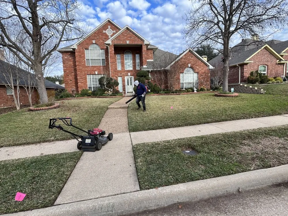 Affordable landscape installation in Garland, TX - MJ Lawn Care and Gutter Service
