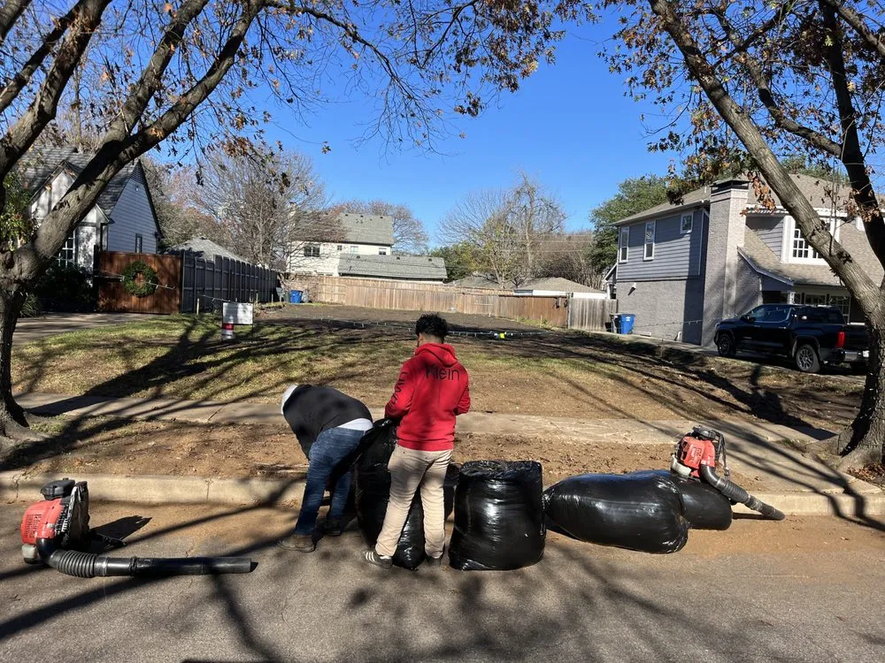 Expert lawn mowing service for homes across Garland, TX - MJ Lawn Care and Gutter Service