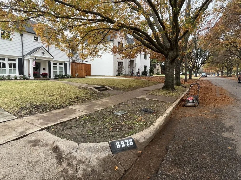 Custom outdoor landscaping in Garland, TX - MJ Lawn Care and Gutter Service