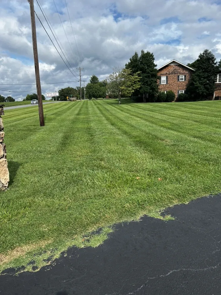 Expert outdoor landscaping in Thomasville, NC by M&J lawn service