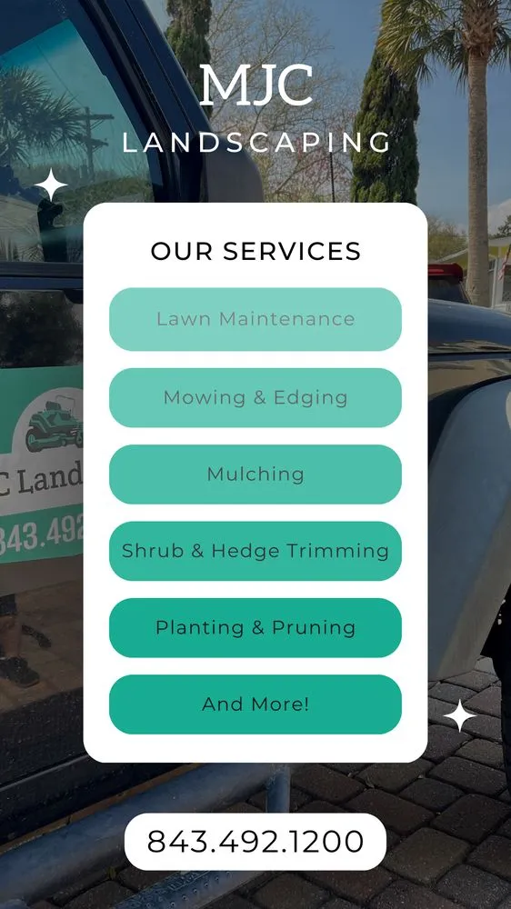 Trusted garden landscaping in Myrtle Beach, SC by MJC Landscaping