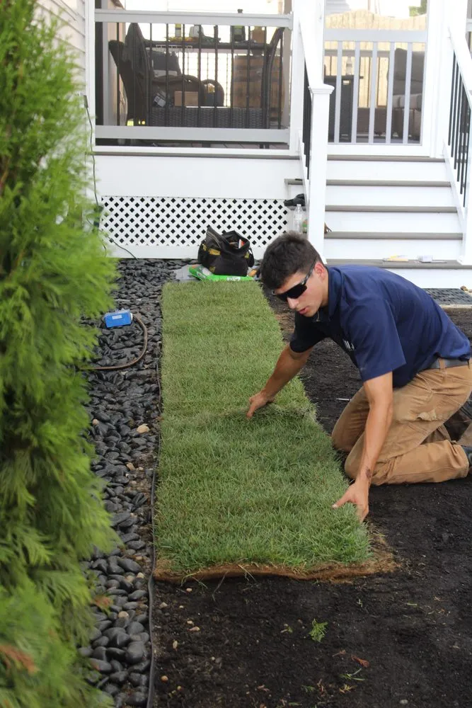 Affordable landscape design in East Greenwich Township, NJ - MJC Lawn Service