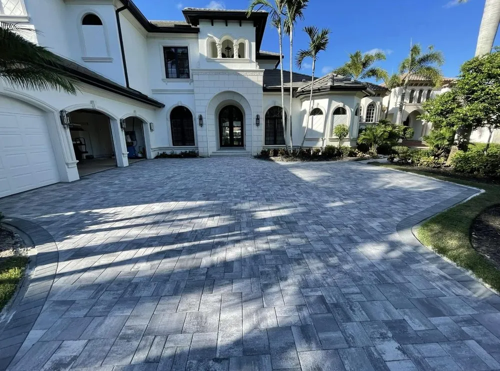 Custom residential landscaping for outdoor upgrades in Fort Myers, FL by MJC Pavers