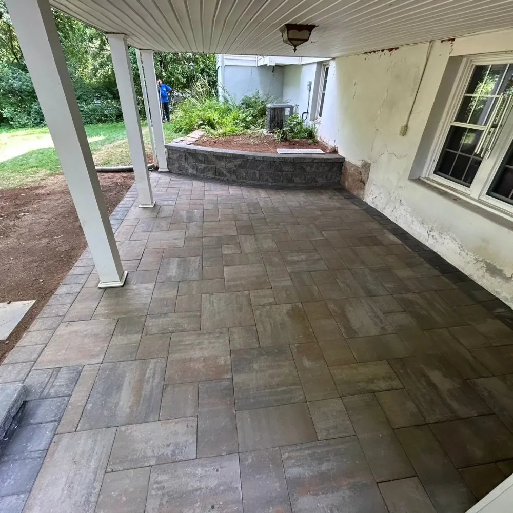 Professional lawn mowing service for residential properties across Leesburg, VA - MJD Paving & Masonry