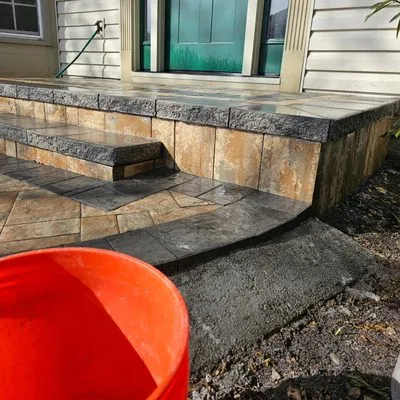 MJD Paving & Masonry Logo