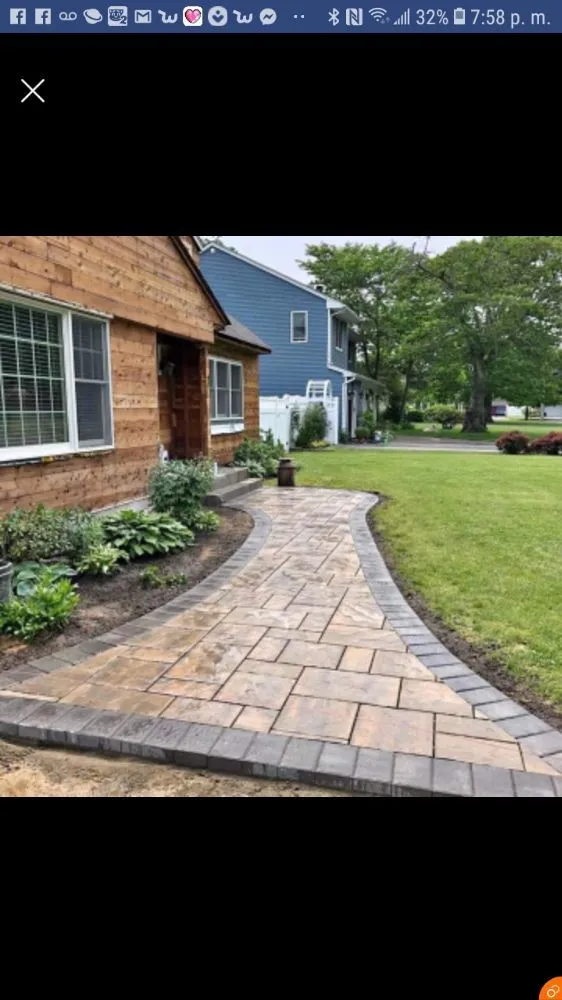 Affordable landscape installation in Central Islip, NY by Mjdbonilla Landscaping