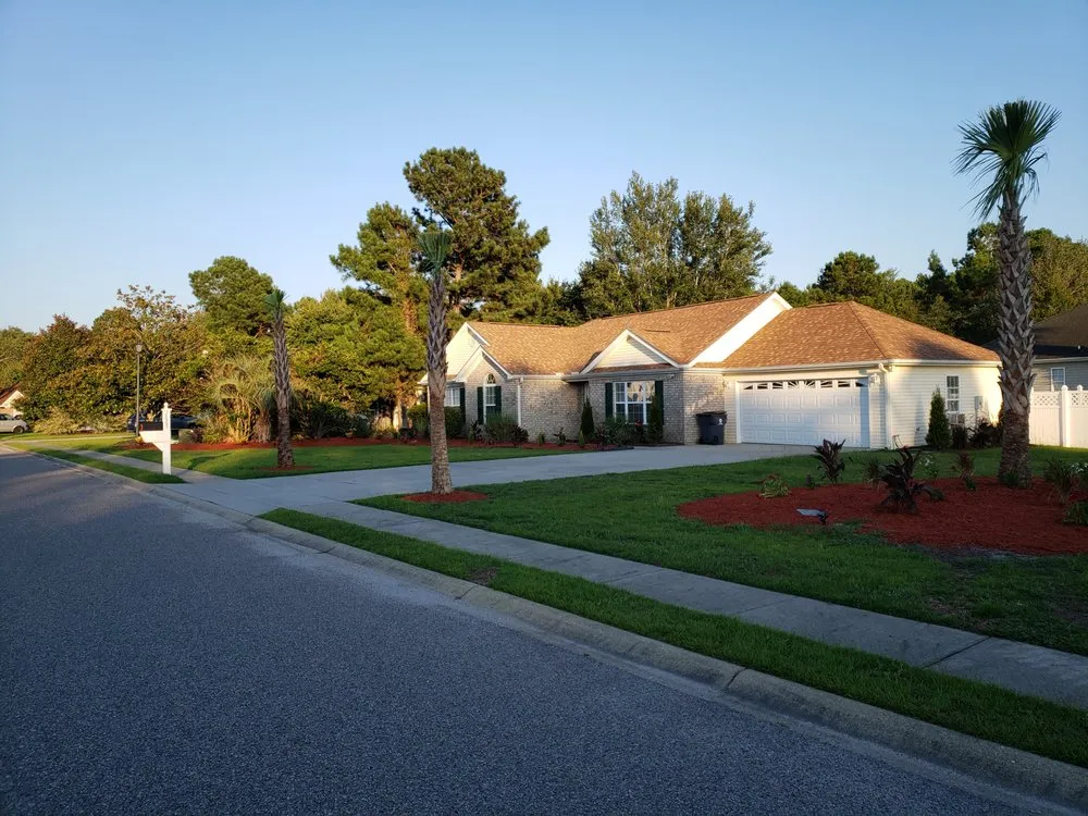 Custom landscaping services experts serving Myrtle Beach, SC - mjg trucking & excavating