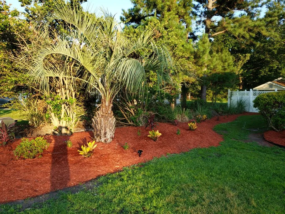 Custom landscaping services with custom design across Myrtle Beach, SC - mjg trucking & excavating