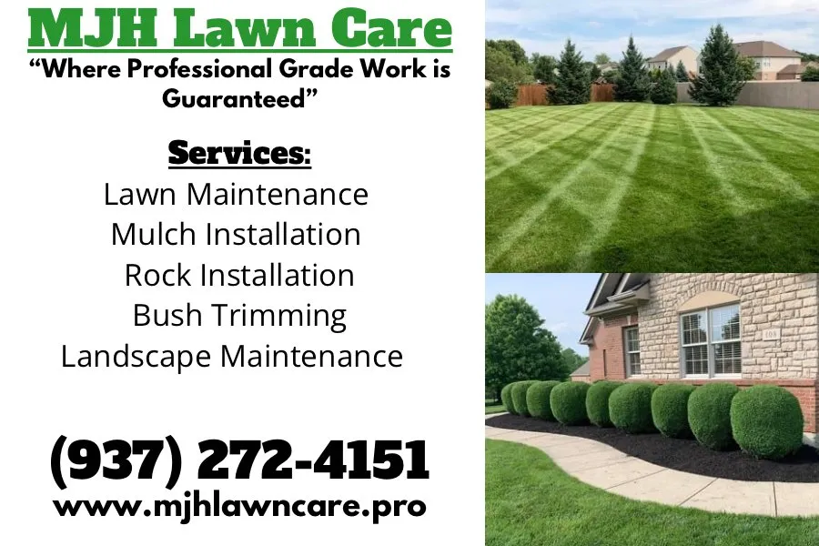 Affordable residential landscaping in Troy, OH - MJH Lawn Care