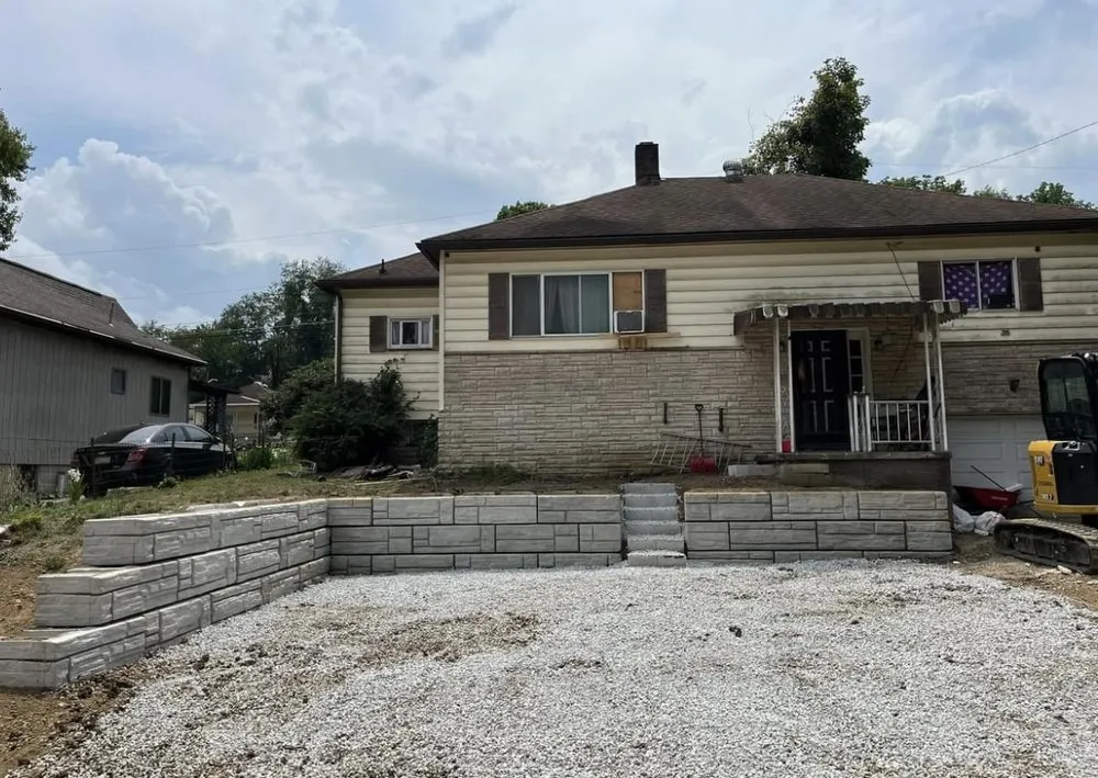 Local landscape installation in Claysville, PA by MJM landscape & Hardscape