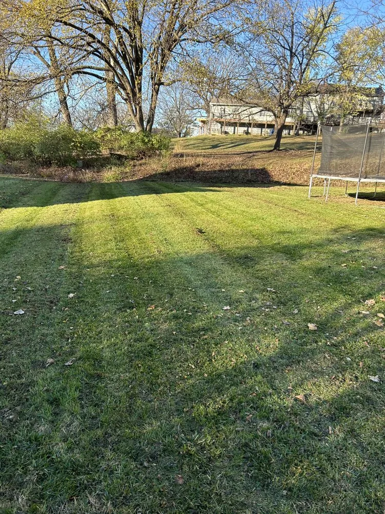 Custom outdoor landscaping for year-round maintenance in Kansas City, MO by MJS Lawn Care
