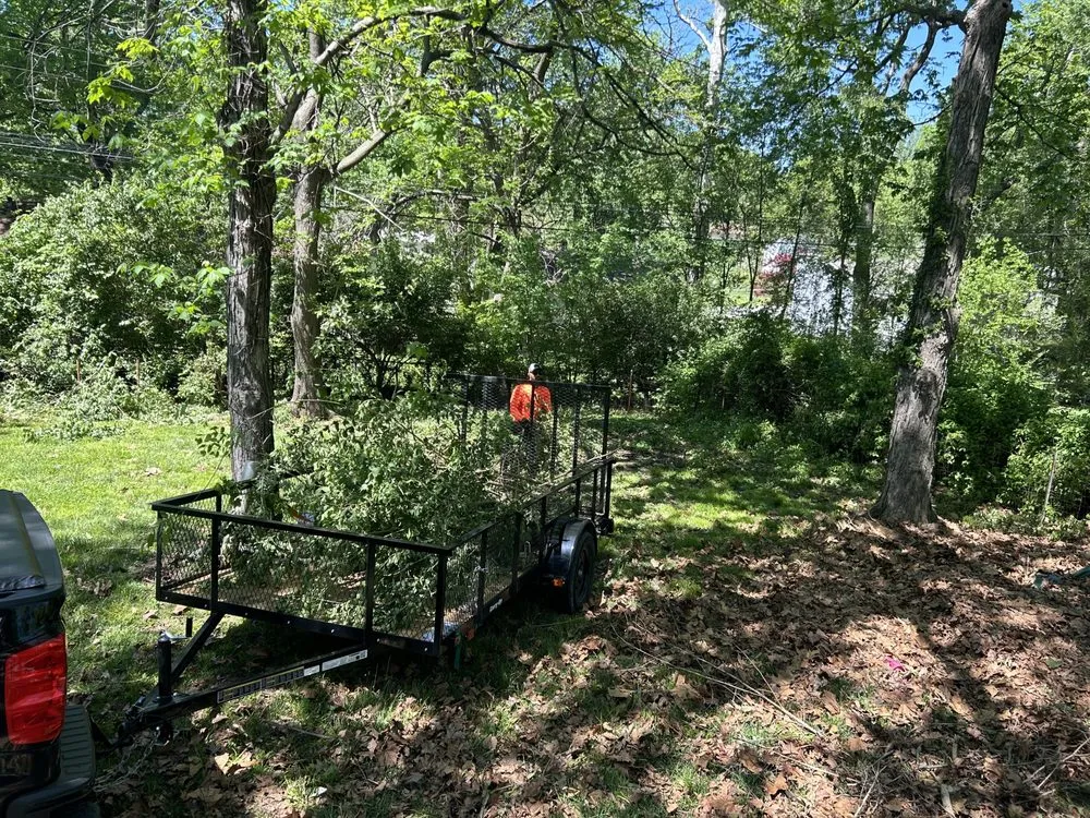 Professional garden landscaping for residential properties in Kansas City, MO by MJS Lawn Care