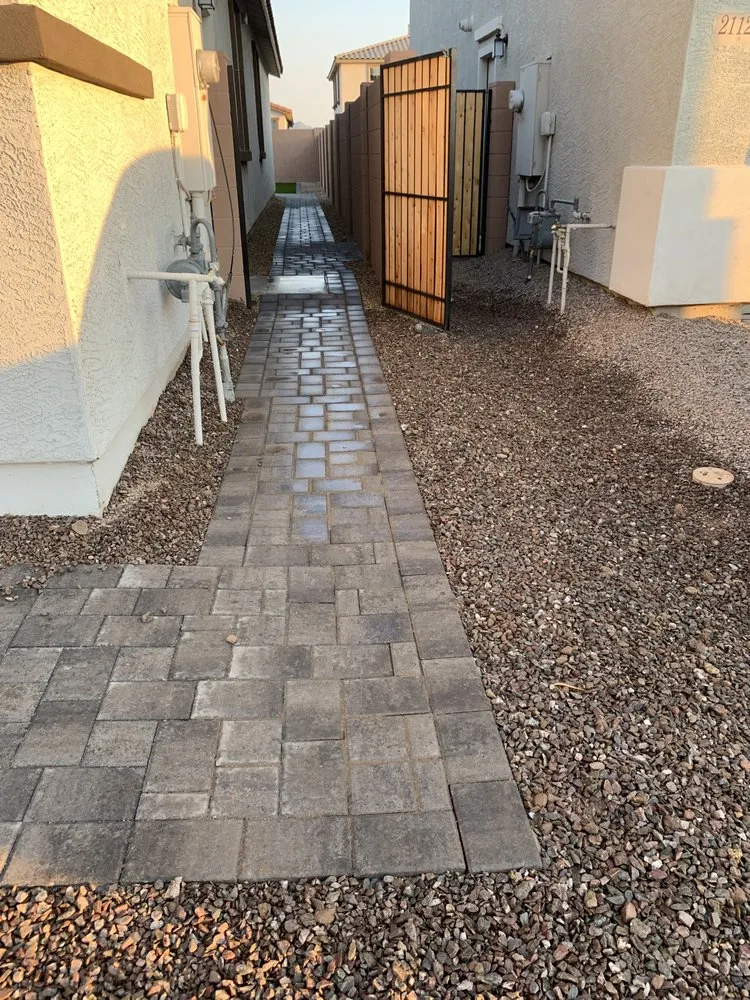 Custom outdoor landscaping for beautiful yards in Mesa, AZ by MJY&Y Brothers Landscape