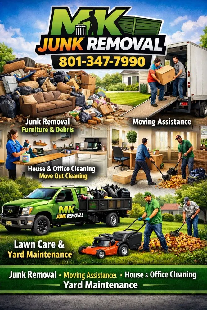 Custom lawn care service experts serving South Salt Lake, UT - MK Junk Removal
