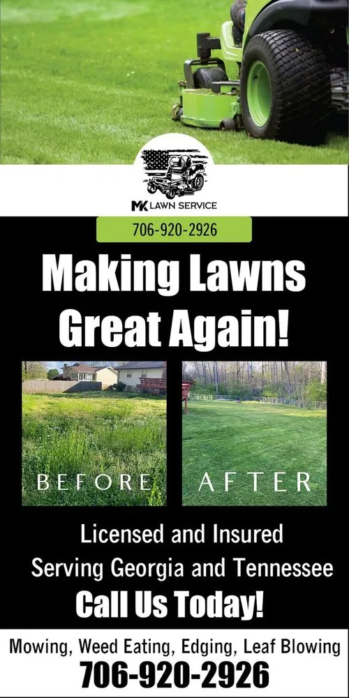 Reliable residential landscaping in Ringgold, GA by MK Lawn Service