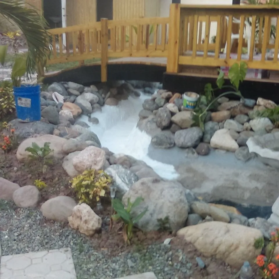 Local landscape design for beautiful yards in West Palm Beach, FL by MK Ponds