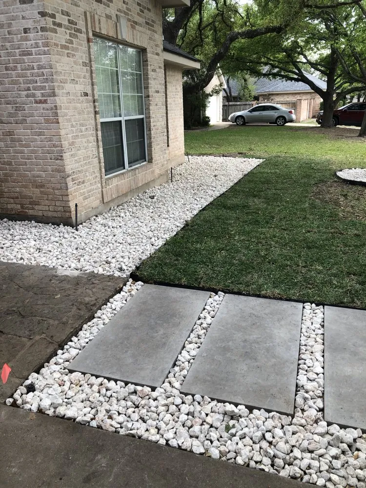 Expert lawn care service for beautiful yards in Austin, TX by MK Stone and Landscaping