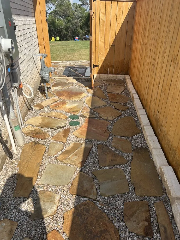 Expert yard maintenance with custom design across Austin, TX - MK Stone and Landscaping