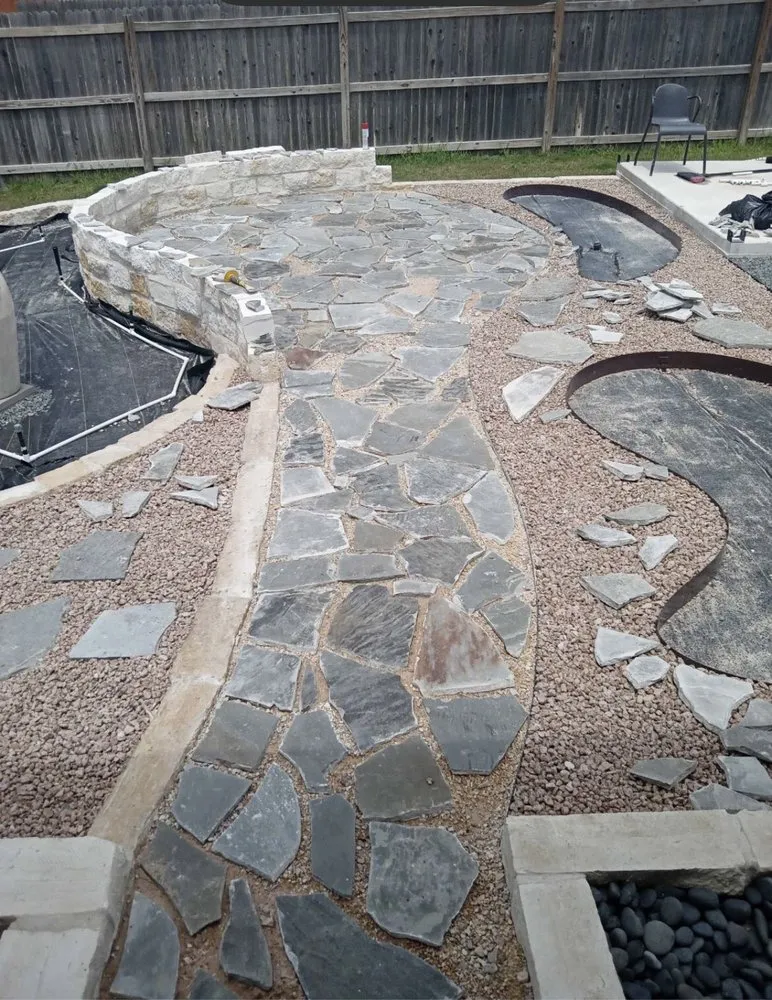 Reliable yard cleanup service near you in Austin, TX by MK Stone and Landscaping